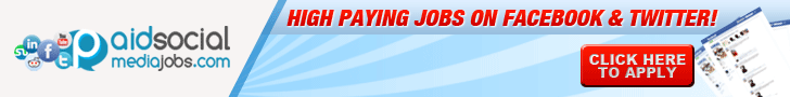 Get a high paying job on fb and twitter