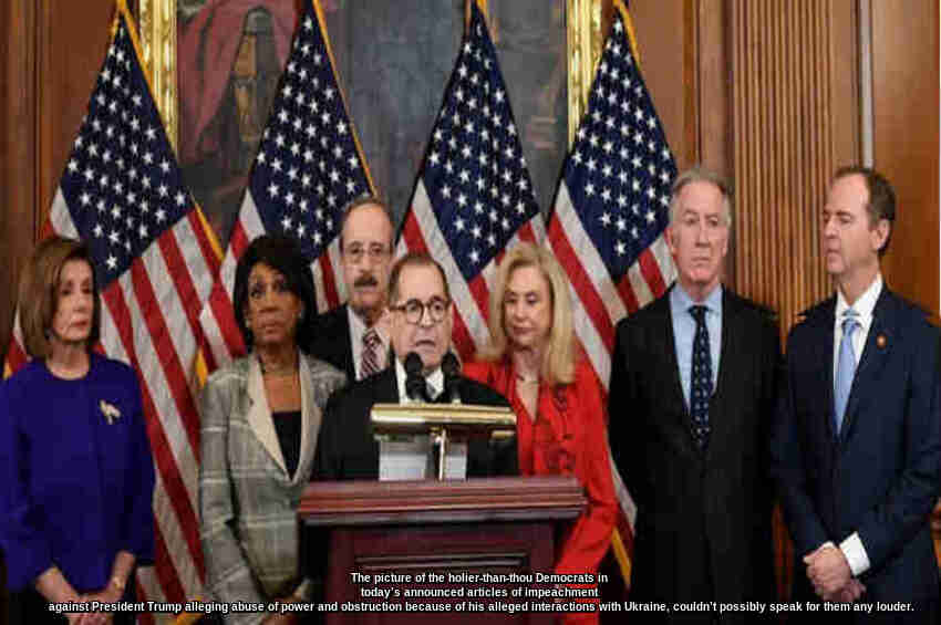 The Picture That Tells The Democrats’ Impeachment Story