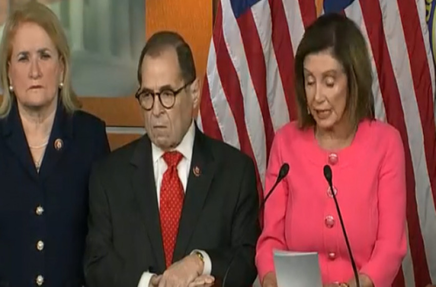  Pelosi Quotes Famous Men in Advancing Impeachment: ‘Listen My Children and You Will Hear…’