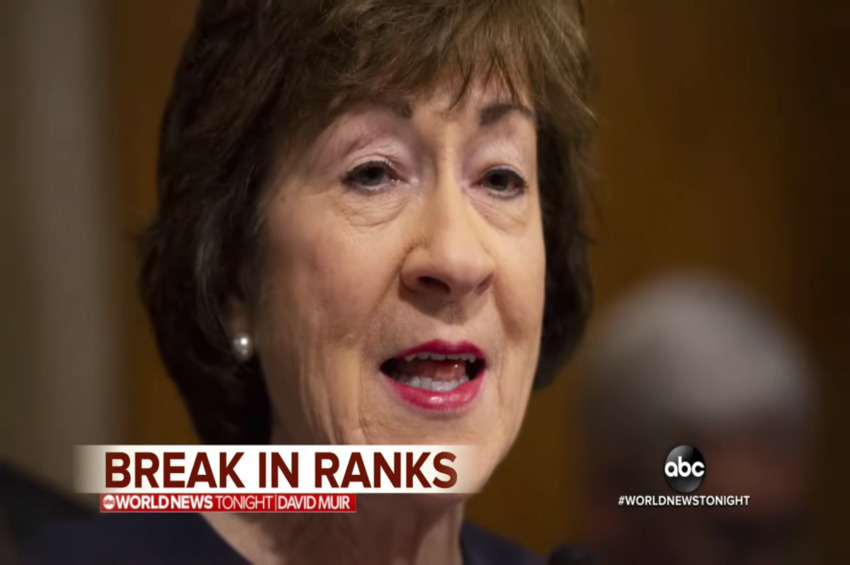 Susan Collins working with ‘small group’ of GOP senators to call impeachment trial witnesses