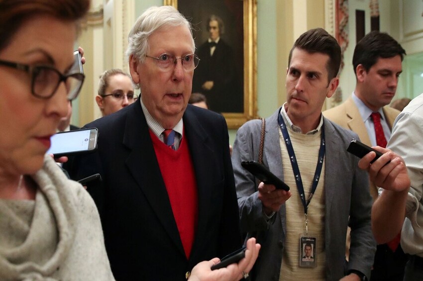  McConnell Claims He Has the Votes to Set Senate Trial Rules Without Dem Cooperation