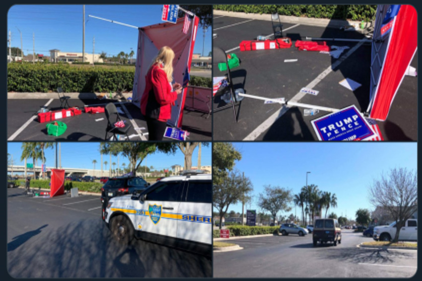  ABC, CBS Uninterested in Van Attack Against Trump Supporters Registering Voters