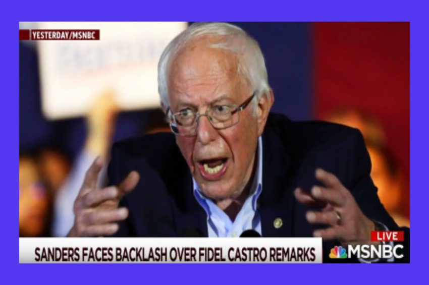  Twitter Censors MRCTV’s Video of Bernie Sanders Praising Castro