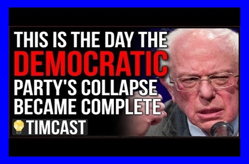 The Democratic Party Is CRUMBLING, Super Tuesday Is The Day We Witnessed The Democrats Collapse