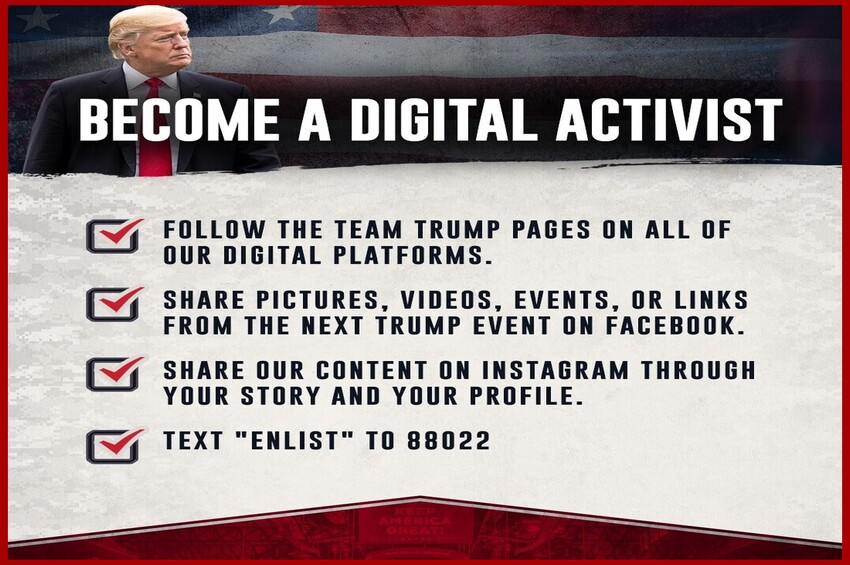 ‘Start knocking on doors’: Trump campaign unveils ‘Army’ tasked with recruiting 2M volunteers