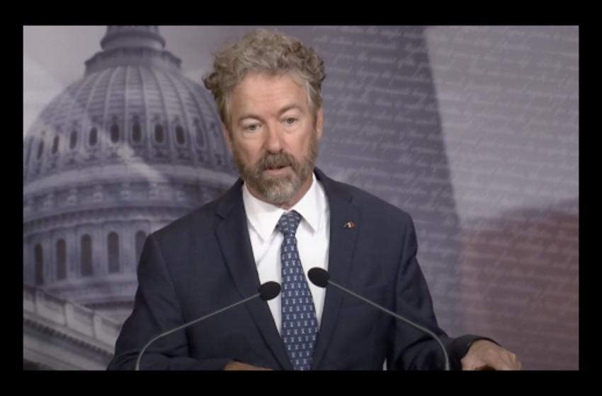 Sen. Paul: ‘Biden Is Guilty Of Using Gov’t To Go After a Political Opponent’