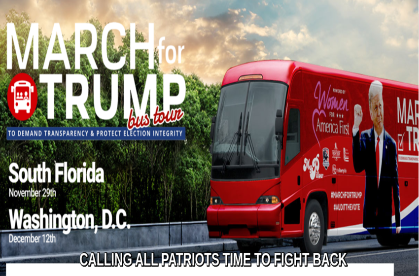 President Trump needs to hear from us, We The People, that we do not want him to concede!