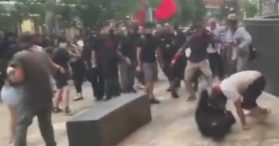 Denver: Antifa Militants Threaten And Harass Drivers And Guests At Hotel Hosting Western Conservative Summit