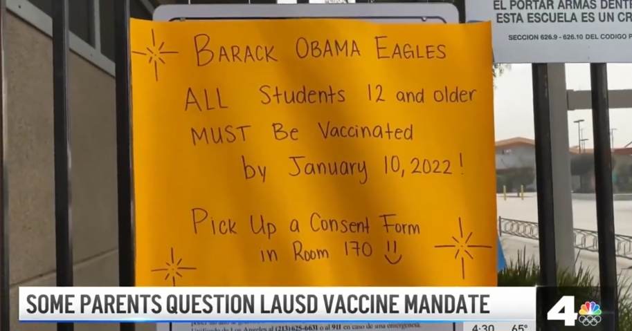 WATCH: Outraged Mother Says 13-Year-Old Son Was Vaccinated Without Her Consent At Obama Global Prep Academy In LA After School Bribed Him With Pizza