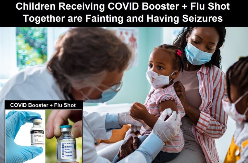  Flu Disappeared in 2020, but Not the Flu Shot – 20,000 Injuries and Deaths from Flu Shot Children  Passing Out Minutes After Receiving COVID Shot + Flu Shot Together