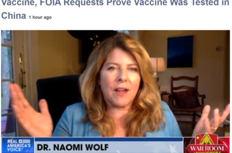 Dr. Naomi Wolf On The CCP’s Control of The Covid Vaccine
