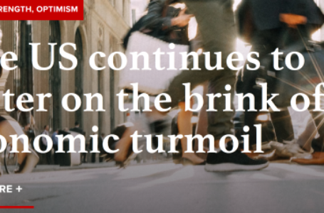 The US continues to teeter on the brink of economic turmoil